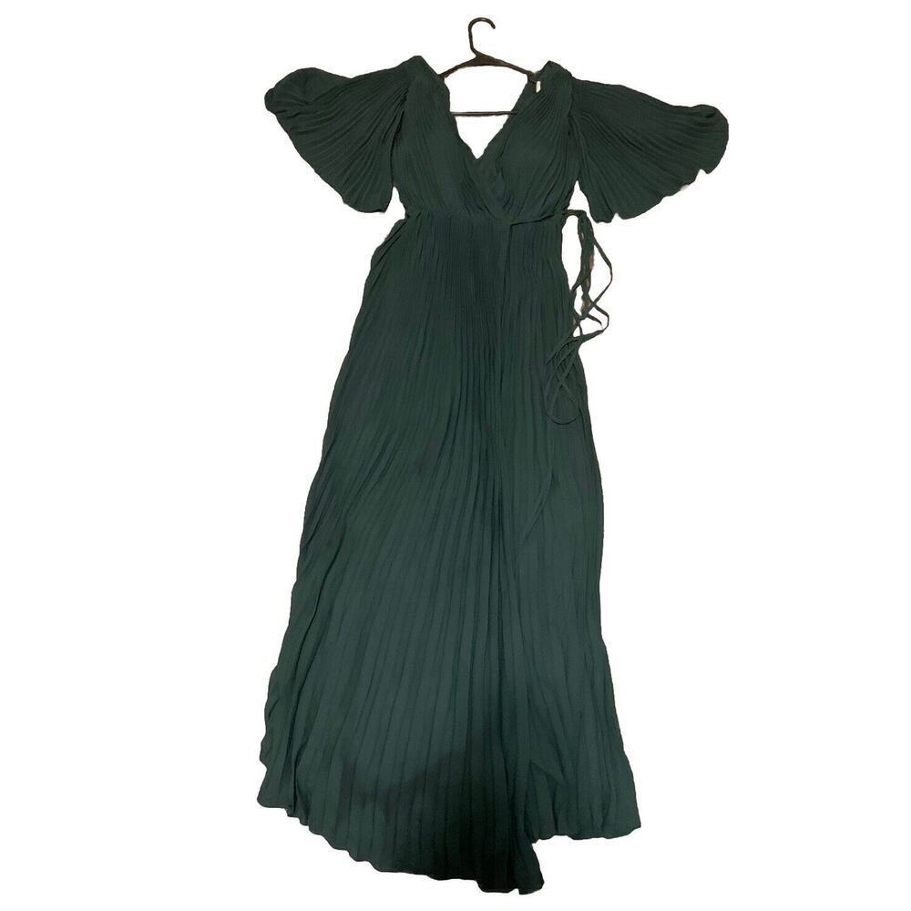 WToo Bridesmaids by Watters Geneva Green Dress pleated
Wedding formal evening - Picture 4 of 7